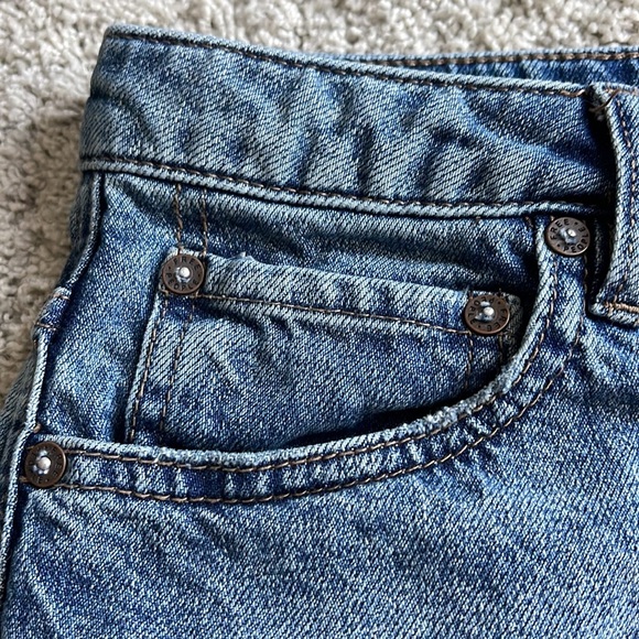 FREE PEOPLE ‘Zip It Up’ Denim Mini Skirt - Picture 5 of 12